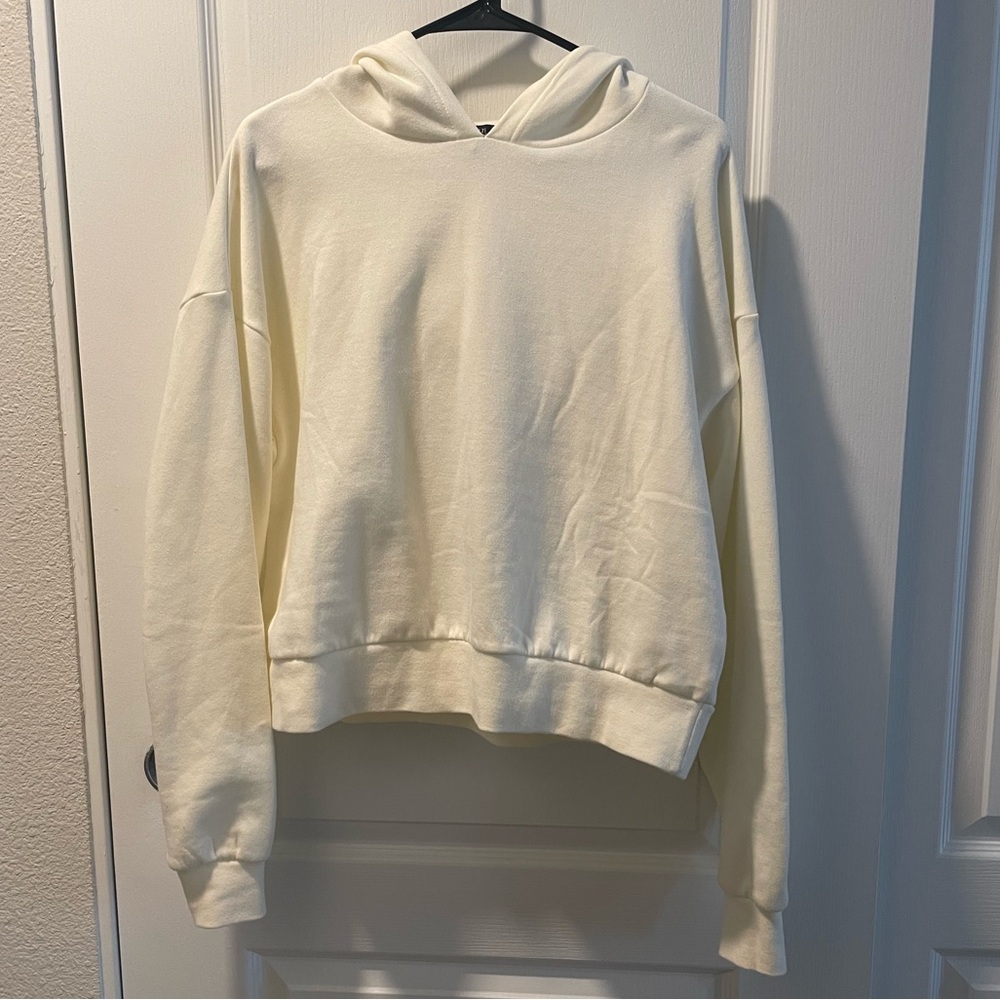 Cream forever 21 hoodie
